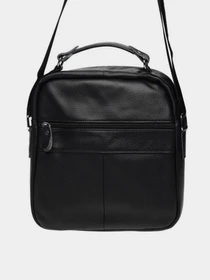 Сумки Borsa Leather модель K15112-black Фото