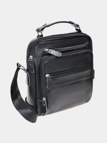 Сумки Borsa Leather модель K15112-black Фото