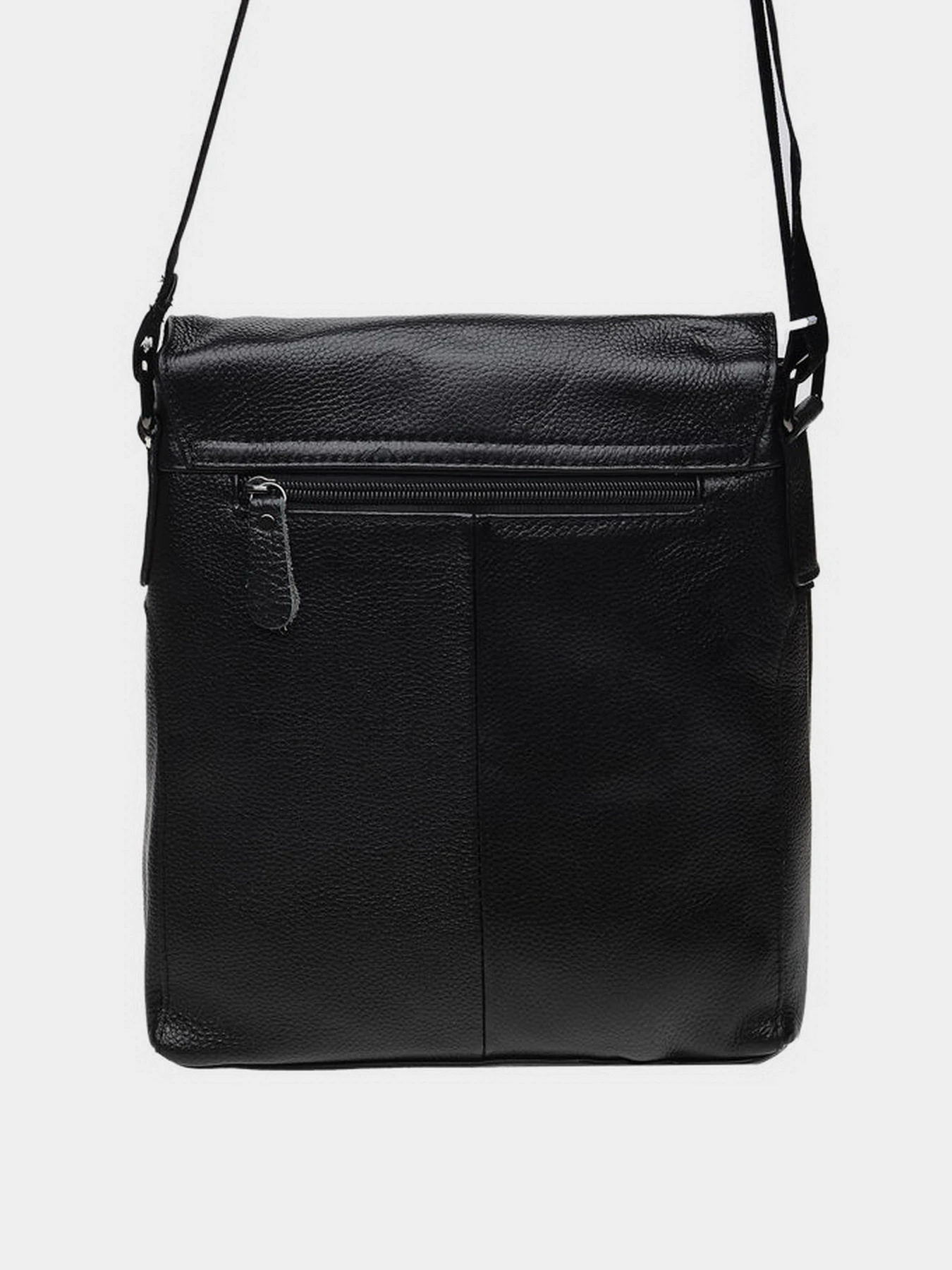 Сумки Borsa Leather модель K18168-black Фото
