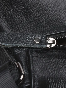 Сумки Borsa Leather модель K18168-black Фото