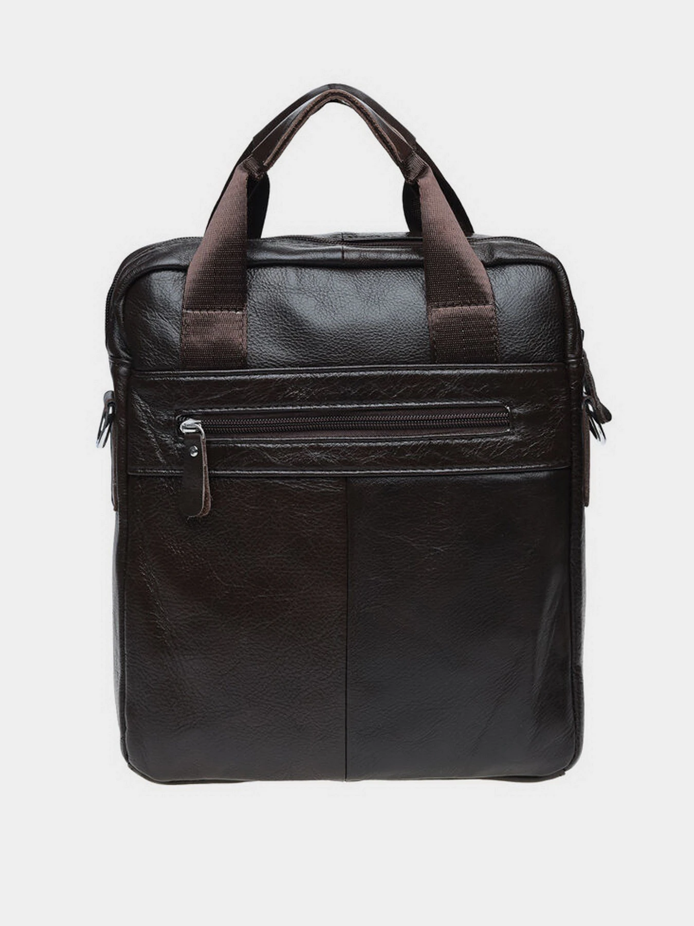 Сумки Borsa Leather модель K18863-brown Фото