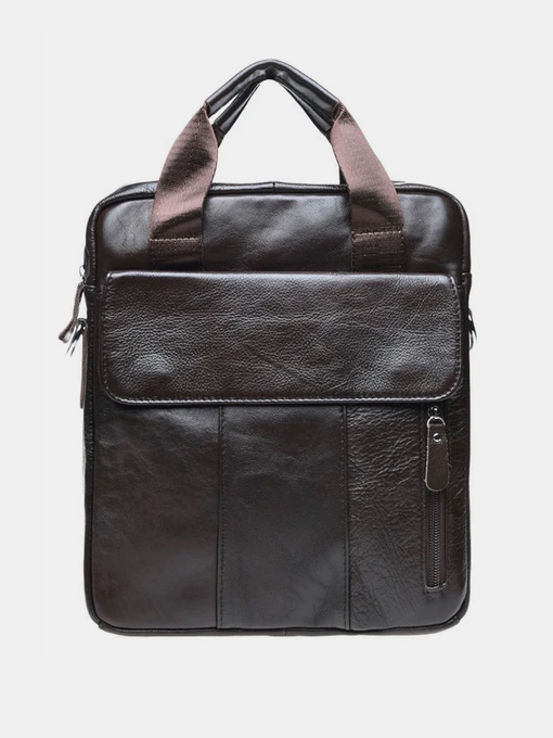 Сумки Borsa Leather модель K18863-brown Фото