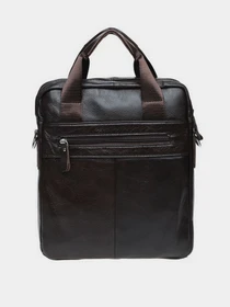 Сумки Borsa Leather модель K18863-brown Фото
