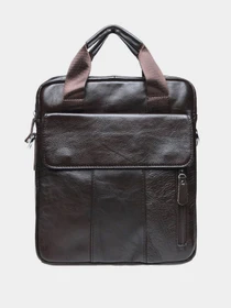 Сумки Borsa Leather модель K18863-brown Фото