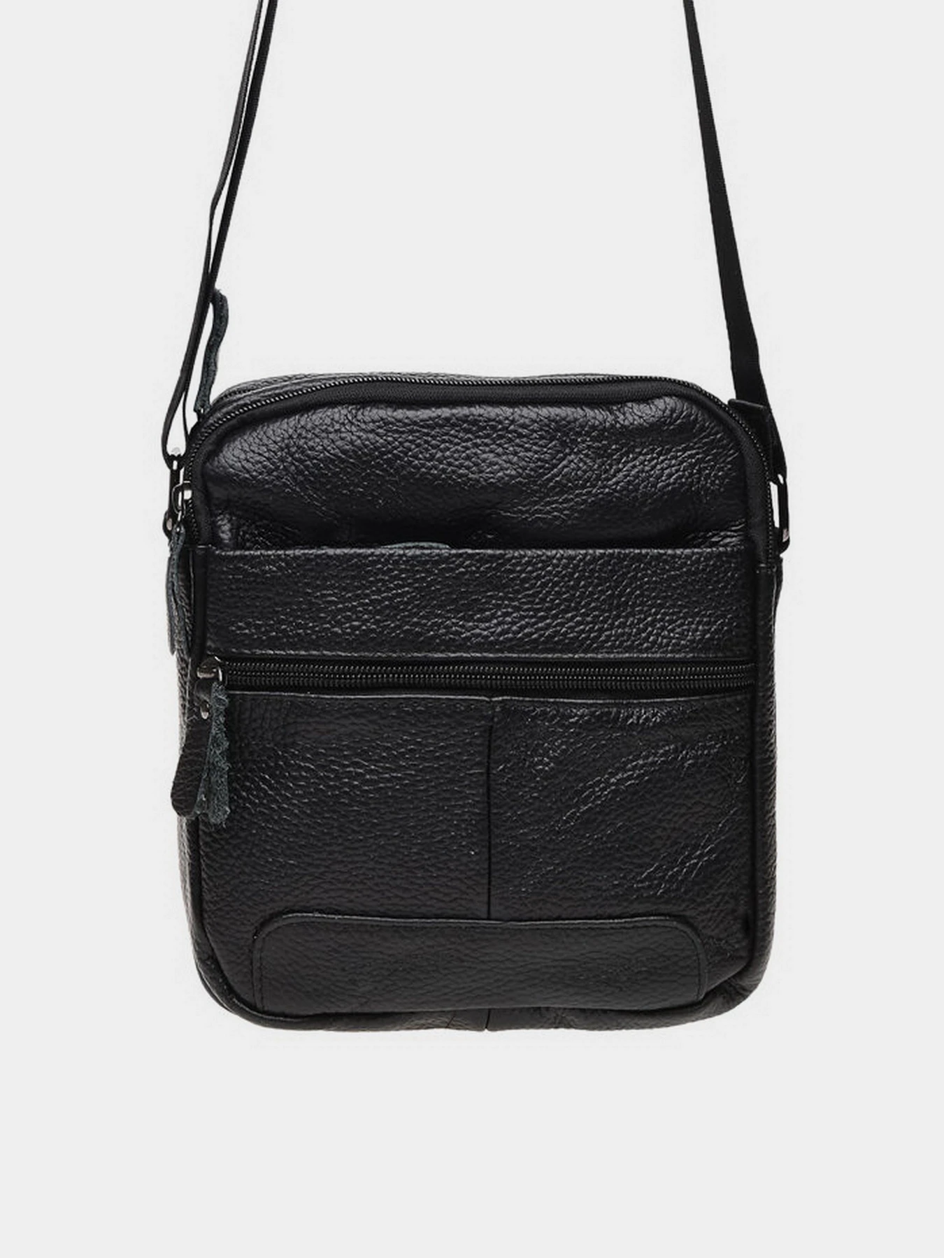 Сумки Borsa Leather модель K11030-black Фото