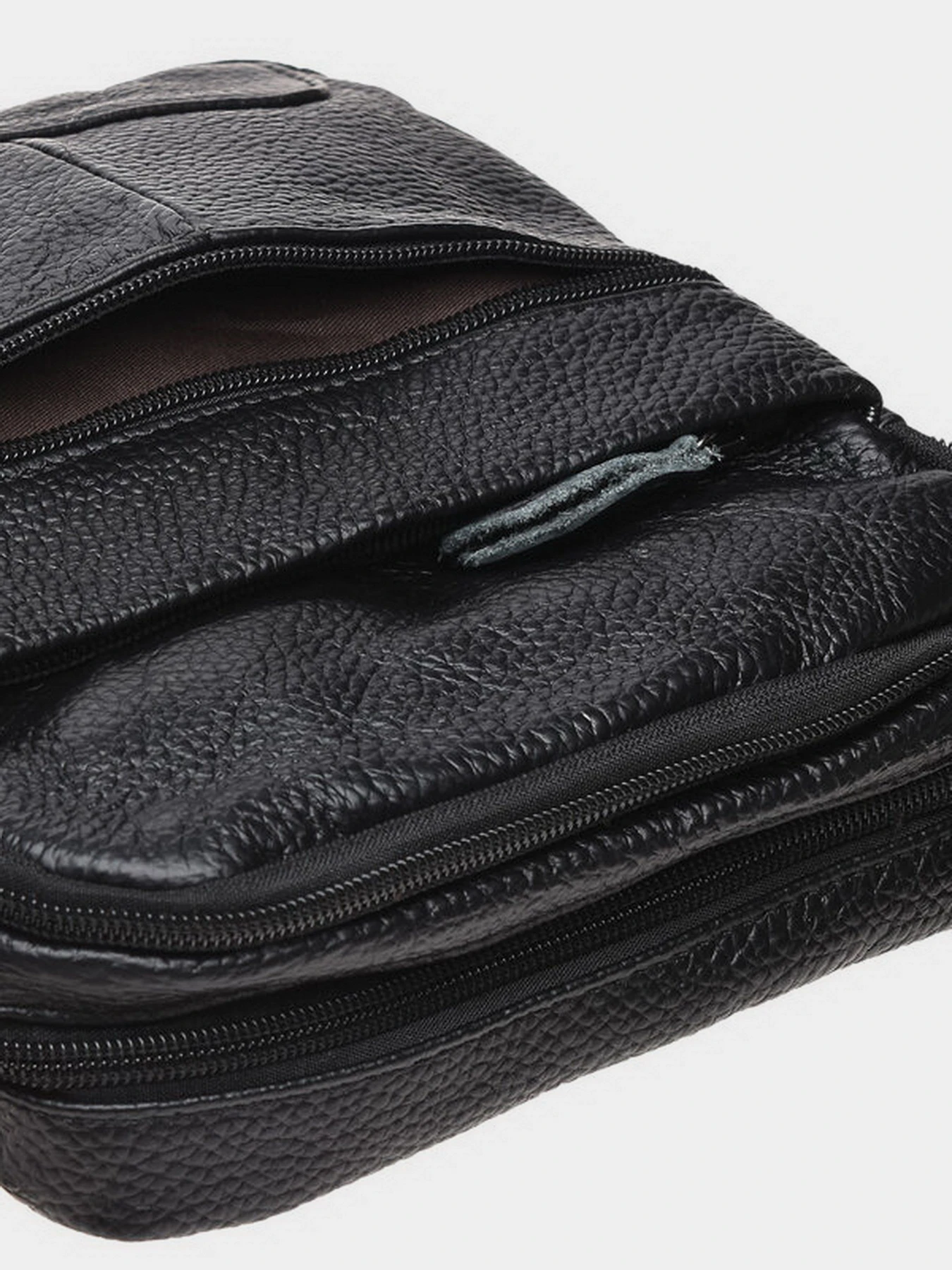 Сумки Borsa Leather модель K11030-black Фото