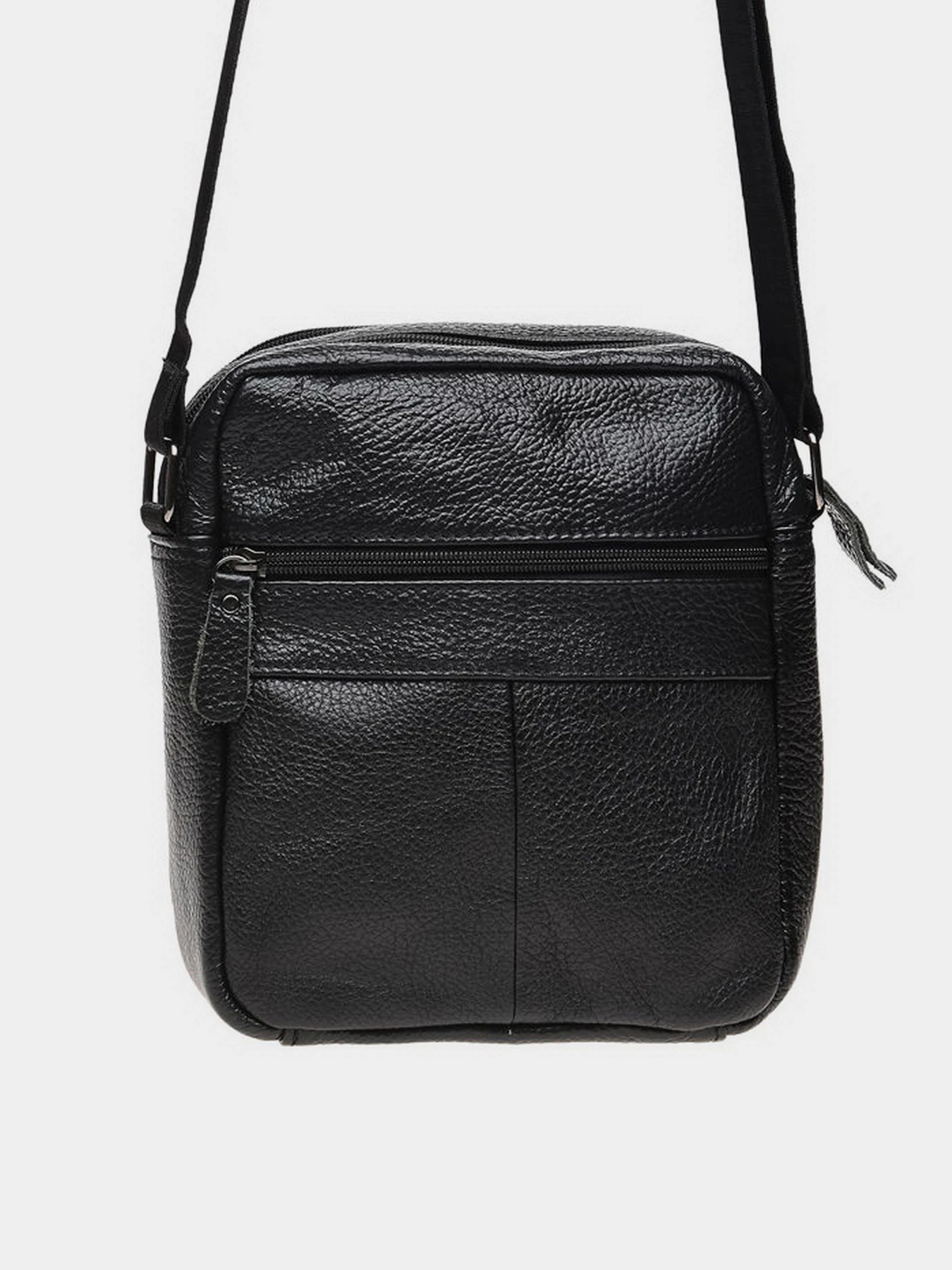 Сумки Borsa Leather модель K11027-black Фото