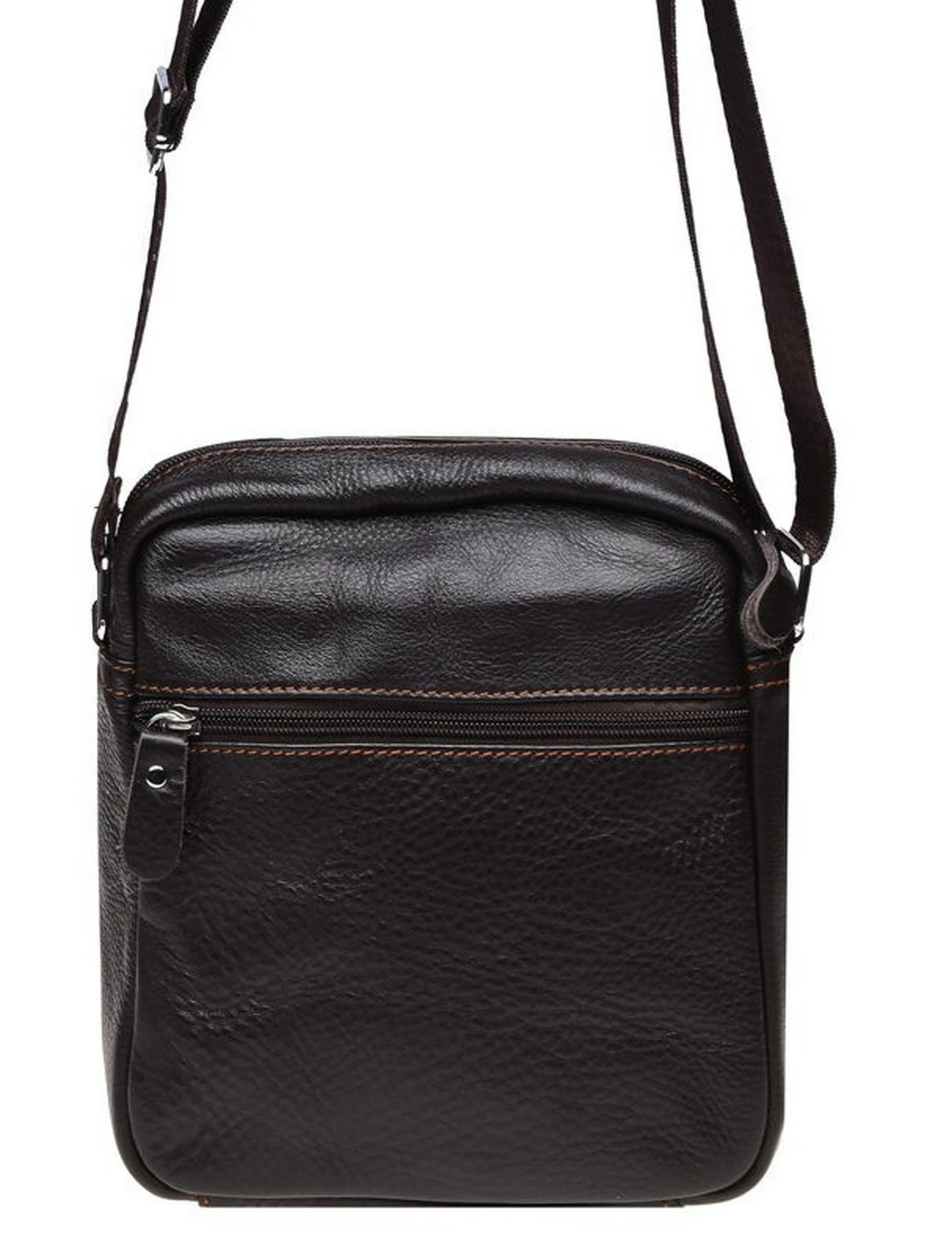Сумки Borsa Leather модель K11027-d.brown Фото