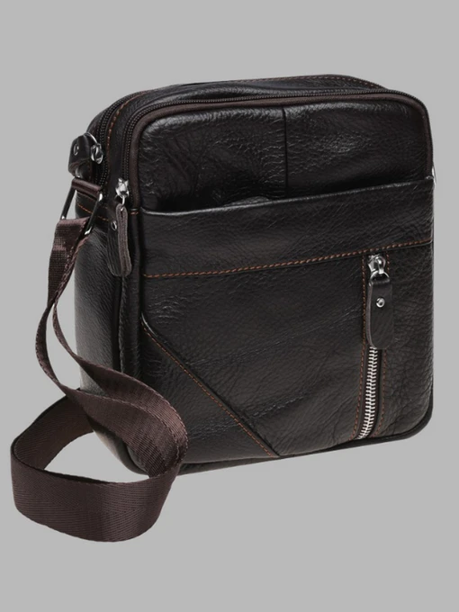 Сумки Borsa Leather модель K11027-d.brown Фото