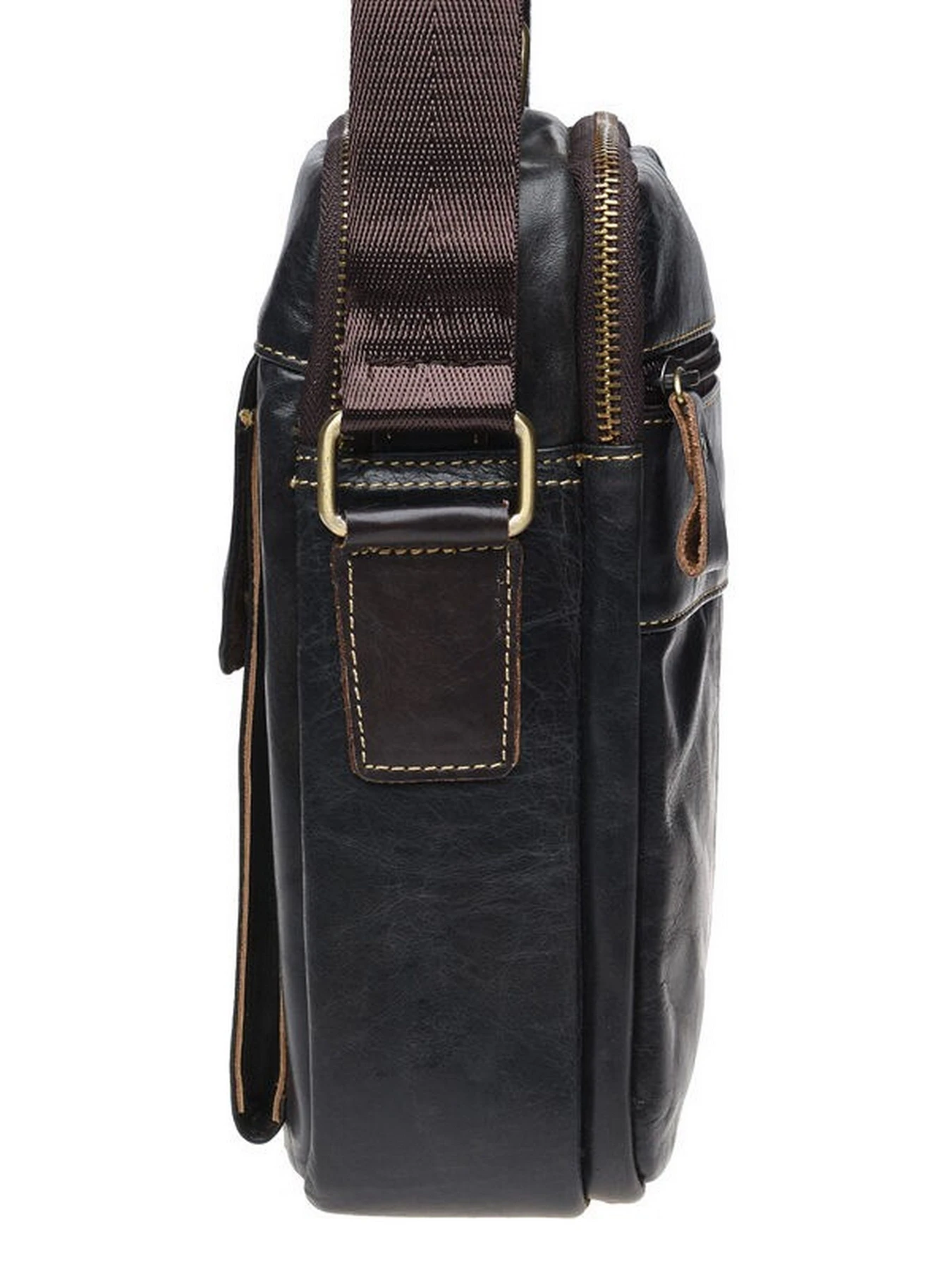 Сумки Borsa Leather модель K16210-brown Фото