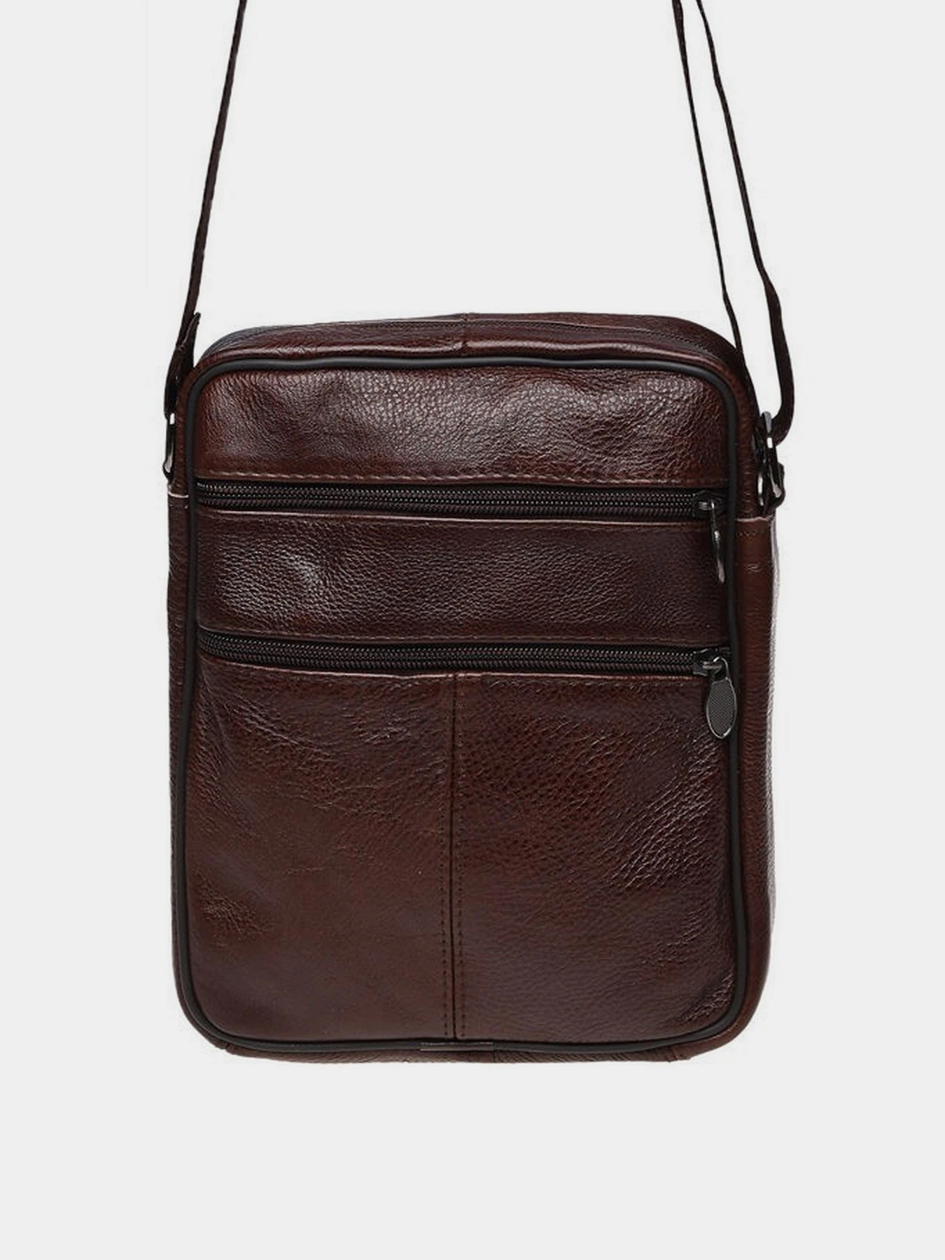 Сумки Borsa Leather модель K18450-brown Фото