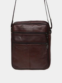 Сумки Borsa Leather модель K18450-brown Фото