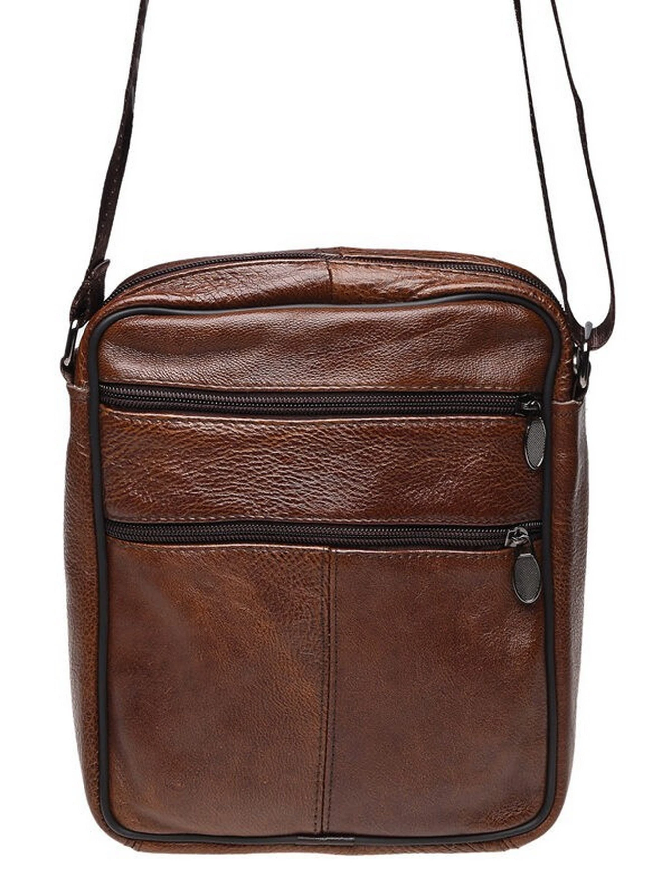 Сумки Borsa Leather модель K18490-brown Фото