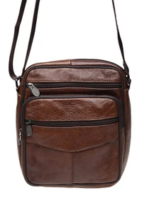 Сумки Borsa Leather модель K18490-brown Фото