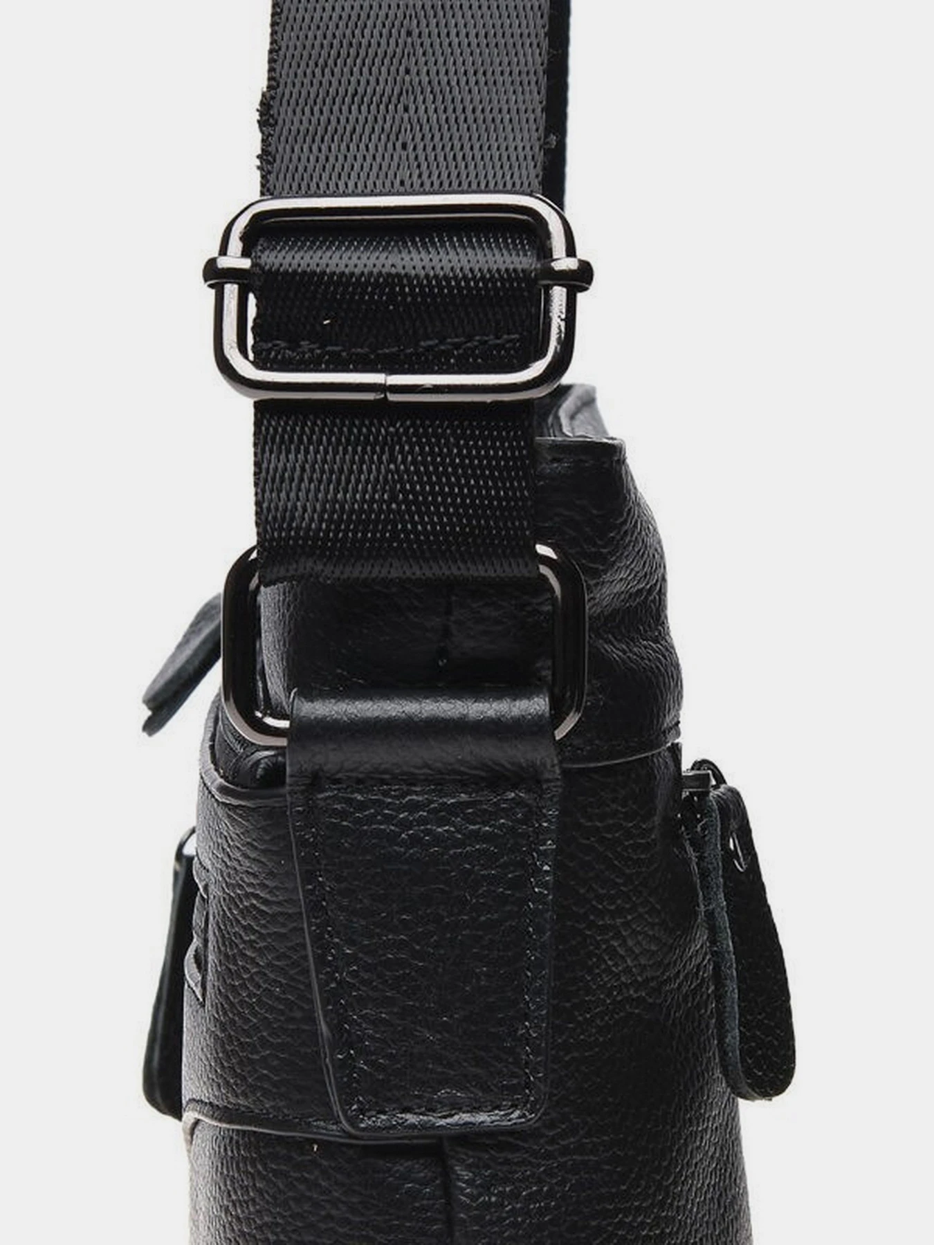 Сумки Borsa Leather модель K17801-black Фото