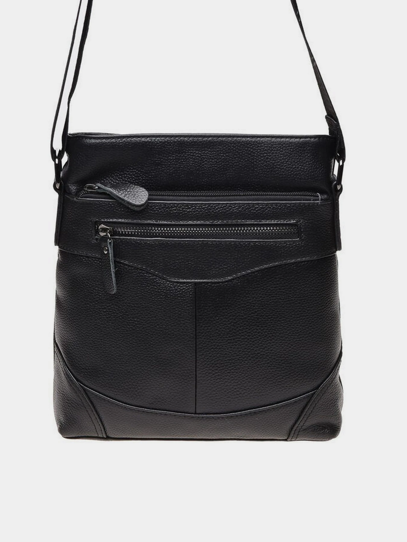 Сумки Borsa Leather модель K17801-black Фото