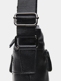 Сумки Borsa Leather модель K17801-black Фото