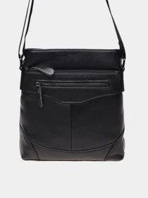 Сумки Borsa Leather модель K17801-black Фото
