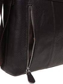 Сумки Borsa Leather модель 1t15502m-brown Фото