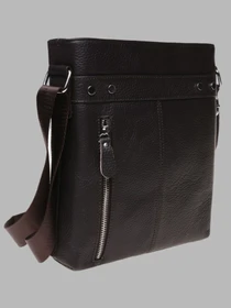 Сумки Borsa Leather модель 1t15502m-brown Фото