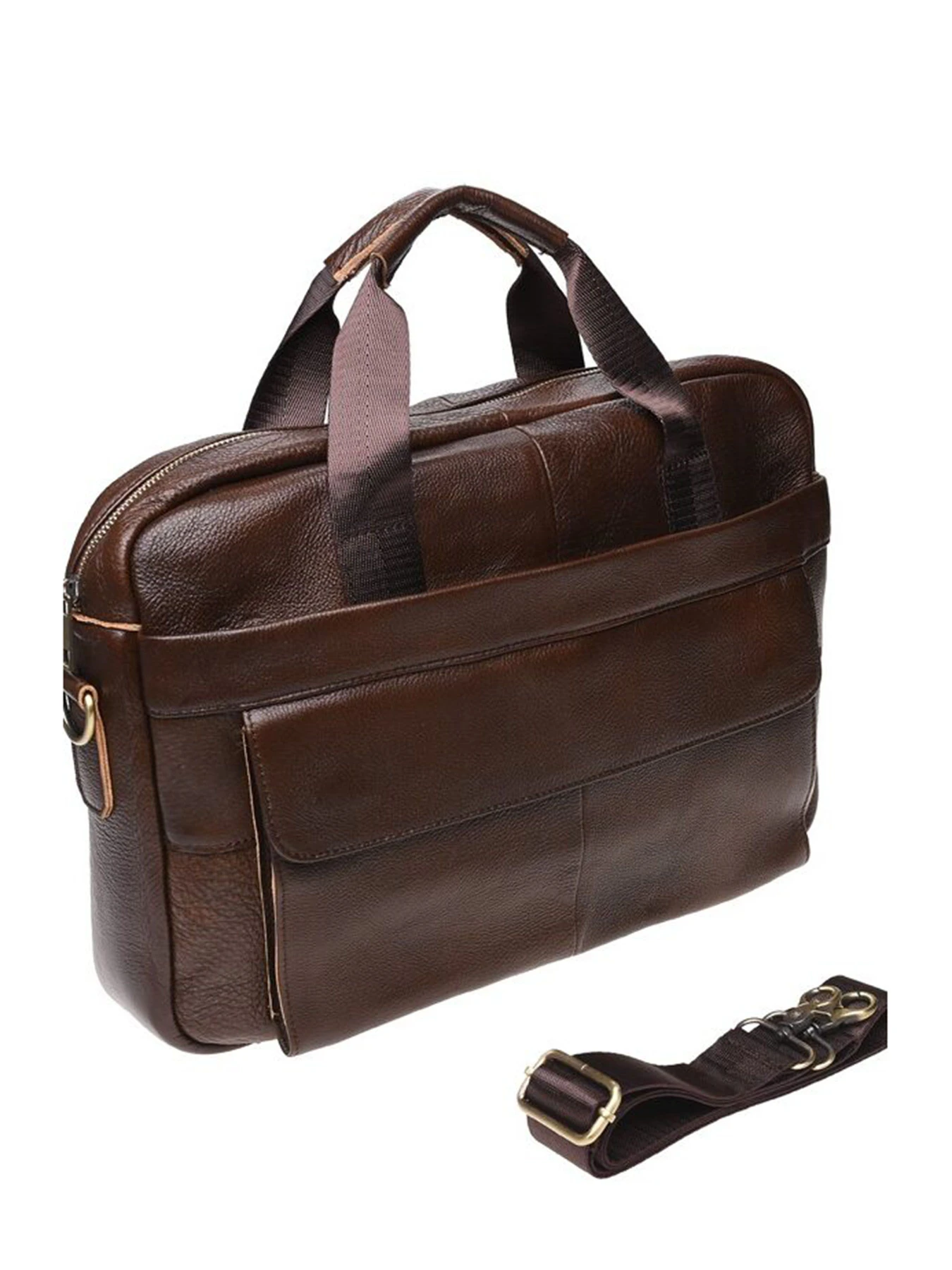 Сумки Borsa Leather модель 1t9036-brown Сумки Borsa Leather модель 1t9036-brown Фото