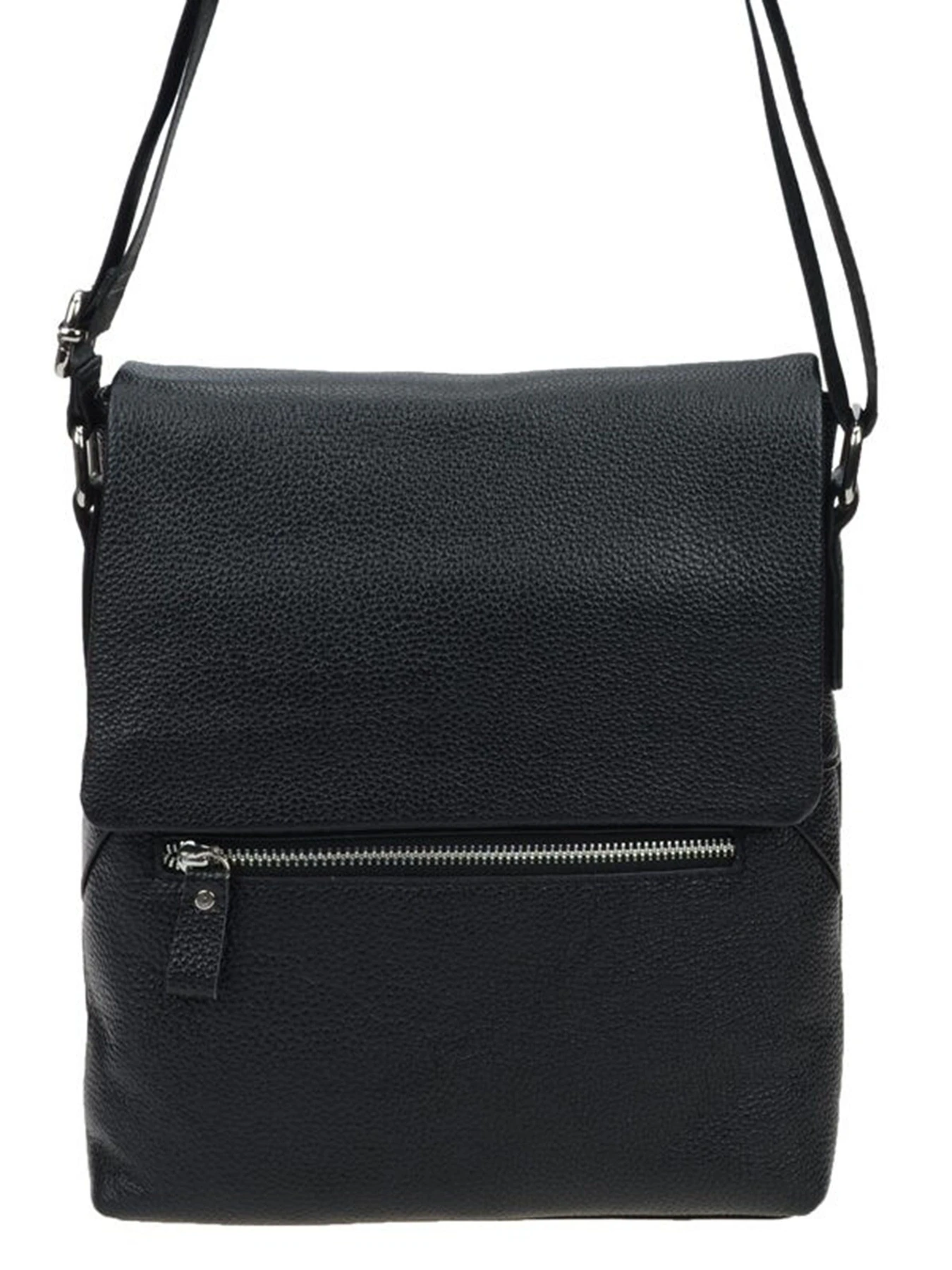 Сумки Borsa Leather модель 1t0013-black Фото