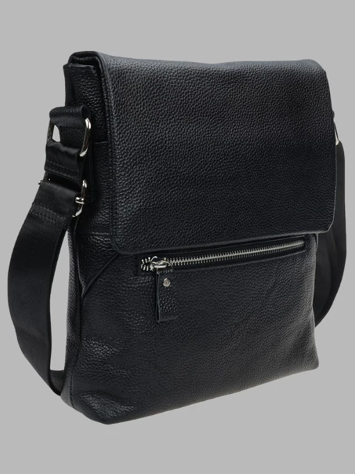Сумки Borsa Leather модель 1t0013-black Фото