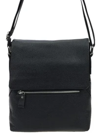 Сумки Borsa Leather модель 1t0013-black Фото