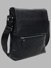 Сумки Borsa Leather модель 1t0013-black Фото