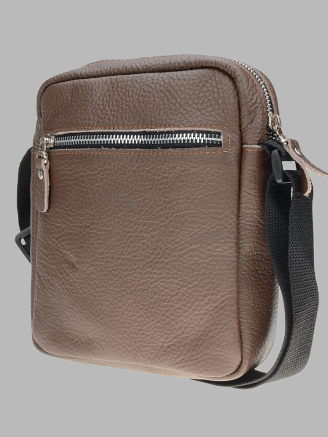 Сумки Borsa Leather модель 1t1024-brown Фото
