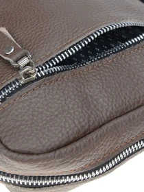 Сумки Borsa Leather модель 1t1024-brown Фото