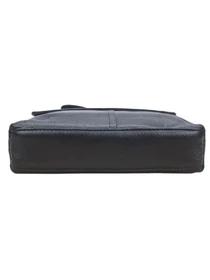 Сумки Borsa Leather модель 1t8870-black Фото