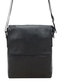 Сумки Borsa Leather модель 1t8870-black Фото