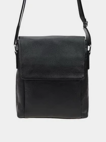 Сумки Borsa Leather модель 1t9168-black Фото