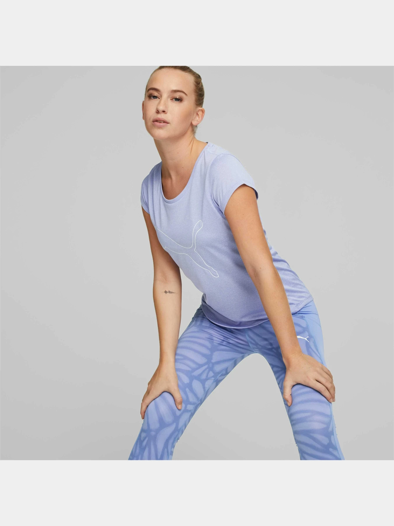 Футболки і поло PUMA Performance Heather Cat Tee модель 520320 Футболки і поло PUMA Performance Heather Cat Tee модель 520320 Фото