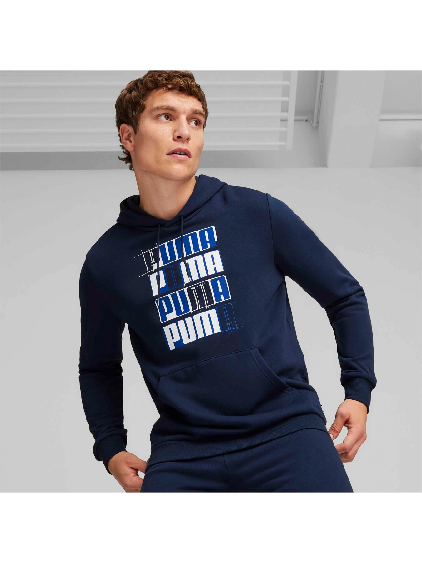 Худі та світшоти PUMA Ess+ Logo Lab Hoodie модель 678978 Худі та світшоти PUMA Ess+ Logo Lab Hoodie модель 678978 Фото