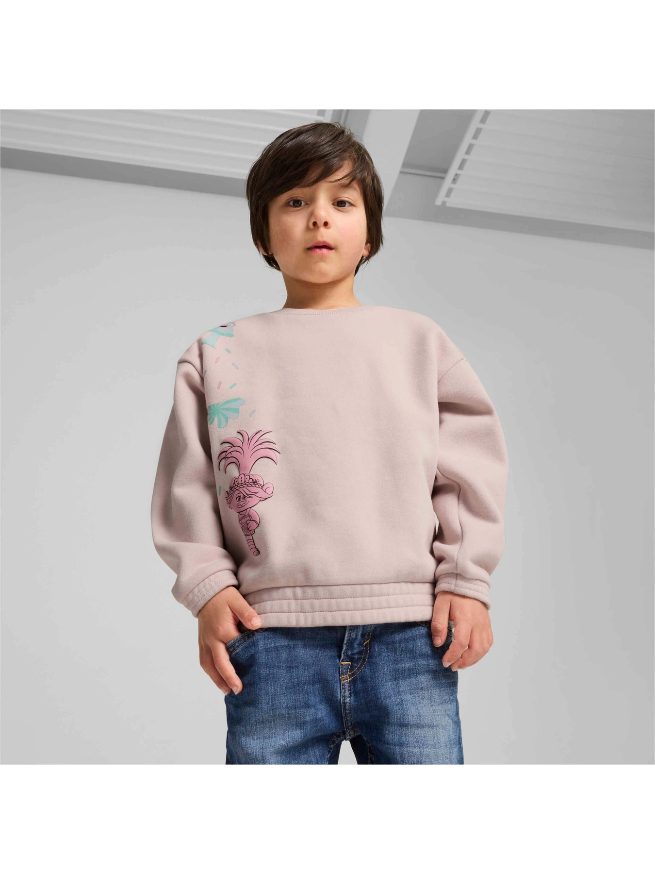 Худи и свитшоты PUMA x Trolls Graphic Crew модель 627384 Худи и свитшоты PUMA x Trolls Graphic Crew модель 627384 Фото