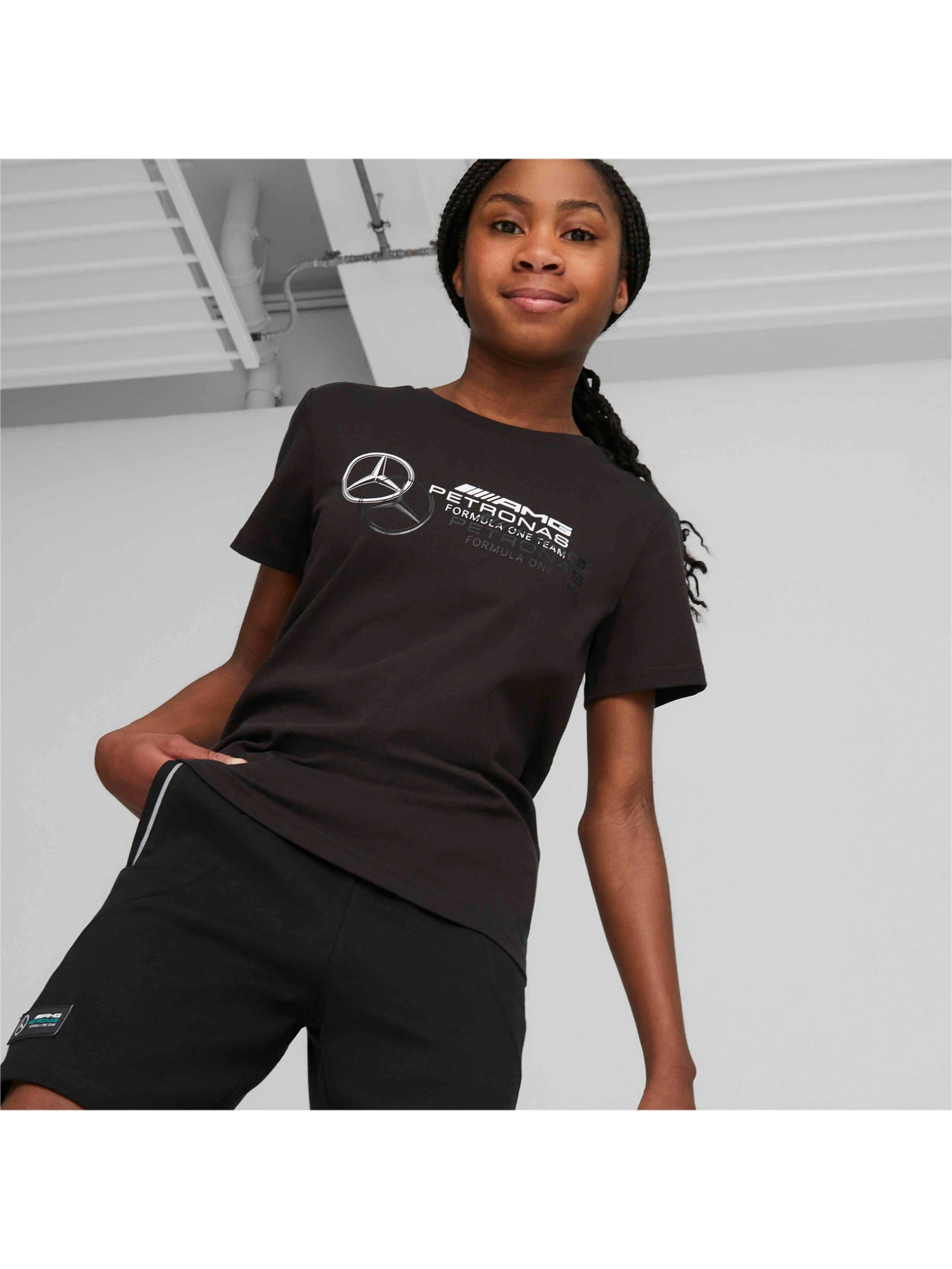 Футболки и поло PUMA Mapf1 Kids Logo Tee модель 538492 Футболки и поло PUMA Mapf1 Kids Logo Tee модель 538492 Фото