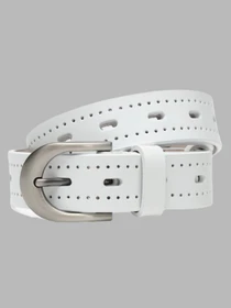 Ремені Borsa Leather модель CV1ZK-078-white Фото