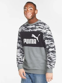Худи и свитшоты PUMA Ess+ Camo Crew модель 848574 Фото