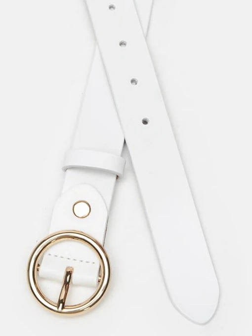 Ремені Borsa Leather модель CV1ZK-037-white Фото
