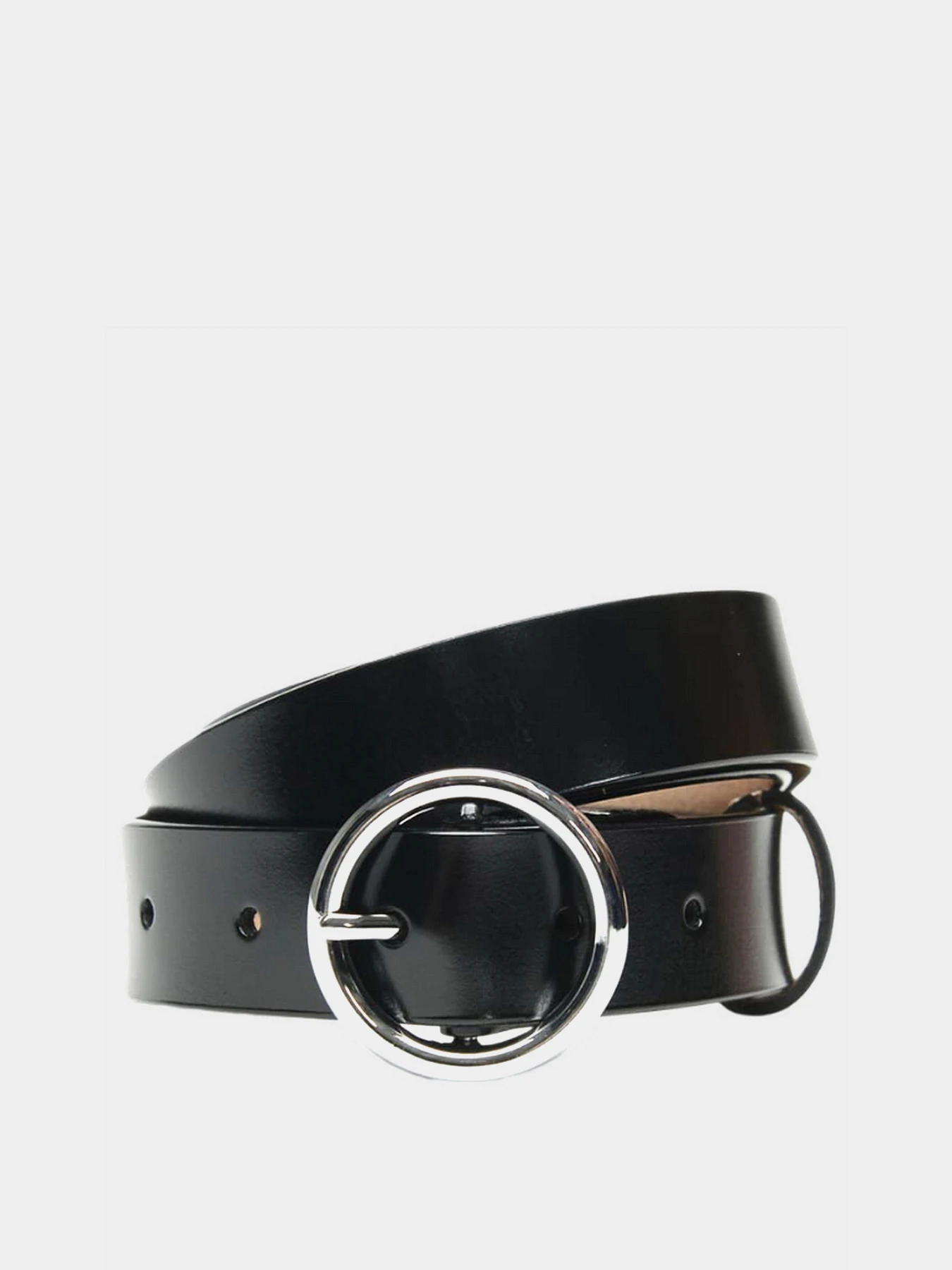Ремені Borsa Leather модель CV1ZK-037-silverblack Фото