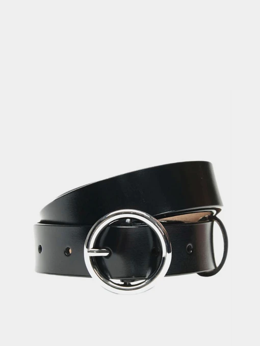 Ремені Borsa Leather модель CV1ZK-037-silverblack Фото
