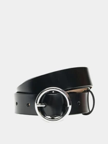Ремені Borsa Leather модель CV1ZK-037-silverblack Фото