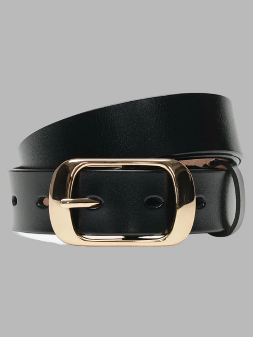 Ремені Borsa Leather модель CV1ZK-008-goldblack Фото