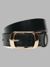 Ремни Borsa Leather модель CV1ZK-008-goldblack Фото