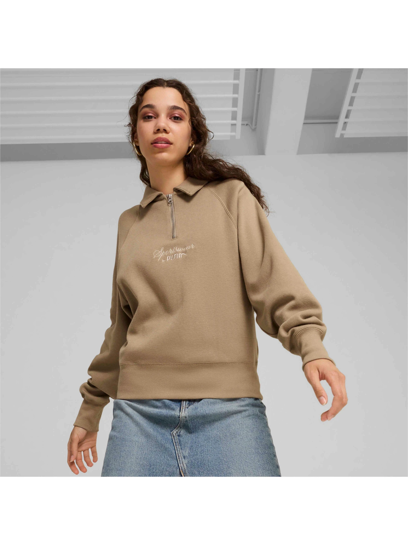 Футболки і поло PUMA Classics+ Half Zip Polo Crew модель 626561 Футболки і поло PUMA Classics+ Half Zip Polo Crew модель 626561 Фото