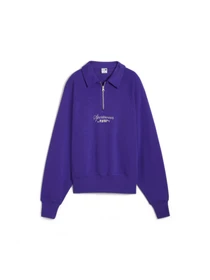 Футболки і поло PUMA Classics+ Half Zip Polo Crew модель 626561 Фото