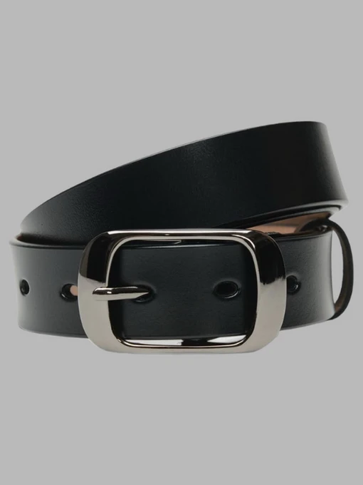 Ремені Borsa Leather модель CV1ZK-008-black Фото