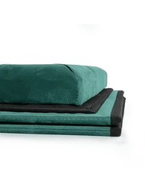 Пуф для хранения велюровый зеленый MBM HOME модель TH-05 GREEN Фото